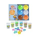 Kiddy Clay Modelling & Sculpting Clay Set for Soft and Slim - Multicolor - Non-Sticky Material, Ideal for Arts, Crafts, and School Projects - Pack of 3 (100g, 150g & 165g) (Copy)