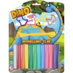 12 Modelling & Sculpting Clay (165 g.) 4 Cutters and Tool in Blister Card, Colourful Reusable DIY Soft, Creative Art & Crafts, Ideal Gift for Kids – sticks of clay & Tool Blister Card Pack