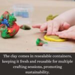 Kiddy Clay Round Sticks of Clay (150g.) 4 Cutters and Roller in Blister Card, Colourful Reusable DIY Soft, Creative Art Skill & Crafts, Ideal Gift for Kids – Sticks of Clay & Blister Card - Image 4