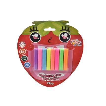 Unlock your childs imagination with the Kiddy Clay Modelling and Sculpting Clay! This set includes two blister cards, each containing 8 vibrant colors (100g per pack), including 2 neon colors and 6 regular colors. Kids can easily create their own models and art projects without the hassle of baking or using complicated tools. The non-toxic clay is safe for children 3 years and older, giving you peace of mind while they explore their creativity. Its mess-free and non-sticky, so it won't stain hands or surfaces and is easy to clean up after the fun is over. Whether your child is making sculptures, ornaments, or fun craft projects, Kiddy Clay helps develop fine motor skills and encourages imaginative thinking. This modeling clay is easy to shape, giving children the flexibility to create whatever they can dream up. Plus, it dries quickly to a smooth, hard finish, perfect for keeping their creations on display! The set comes with two different shape cutters, so your child can add more details and precision to their designs. Perfect for birthdays, holidays, or any special occasion, the Kiddy Clay Pack is a great gift idea for kids of all ages, offering endless hours of creative play and fun!