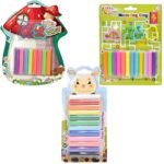 Modelling & Sculpting Clay Set for Soft & Slim Clay - Multicolor - Non-Sticky Material – Ideal for Arts, Crafts, and School Projects - Pack of 3 (200g, 150g & 100g)