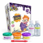 NARA Little Labz Make Your Own Slime DIY Kit for Kids, Mud Slime Making Kit, Safe Non-Toxic Sensory Play Gift, Includes Activator, Flour, Pigment, Glitter, Scent & Tool, Ages 8+ - Image 3